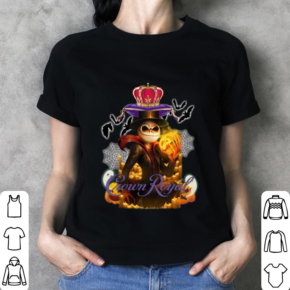 Official Halloween Jack Skellington Mashup Crown Royal Shirt Halloween Jack Skellington Mashup Crown Royal Shirt 3 - Official Halloween Jack Skellington Mashup Crown Royal Shirt