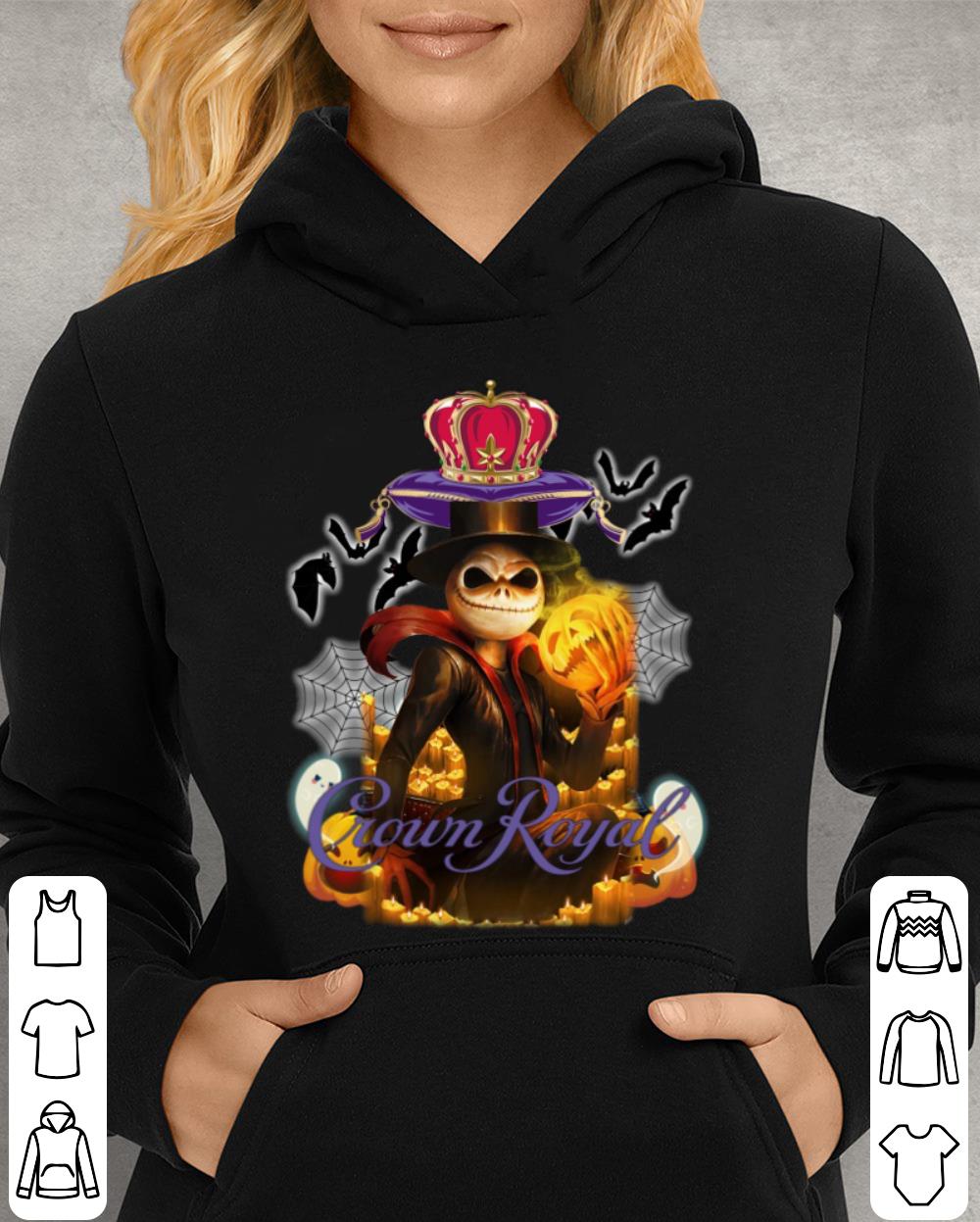 Official Halloween Jack Skellington Mashup Crown Royal Shirt Halloween Jack Skellington Mashup Crown Royal Shirt 4 - Official Halloween Jack Skellington Mashup Crown Royal Shirt