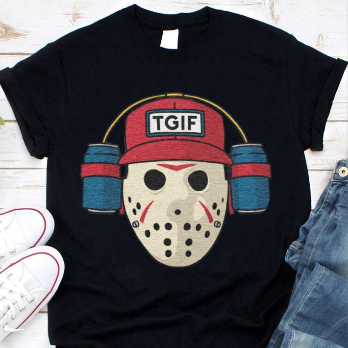 Premium Halloween Jason Voorhees TGIF friday Shirt Halloween Jason Voorhees TGIF friday Shirt 1 - Premium Halloween Jason Voorhees TGIF friday Shirt