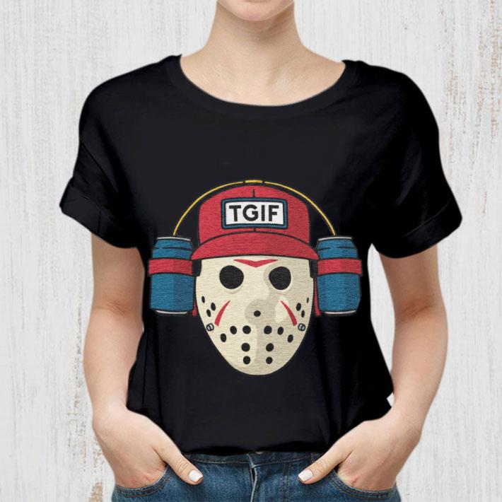 Premium Halloween Jason Voorhees TGIF friday Shirt Halloween Jason Voorhees TGIF friday Shirt 2 - Premium Halloween Jason Voorhees TGIF friday Shirt