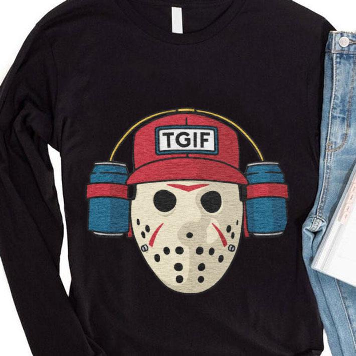 Premium Halloween Jason Voorhees TGIF friday Shirt Halloween Jason Voorhees TGIF friday Shirt 4 - Premium Halloween Jason Voorhees TGIF friday Shirt