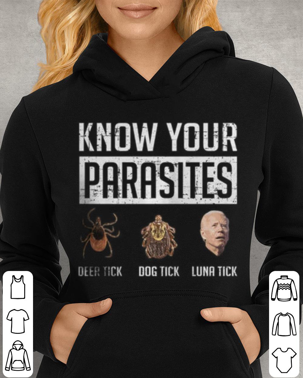 Awesome Insect Joe Biden Know Your Parasites Deer Tick Dog Tick Luna Tick Shirt Insect Joe Biden Know Your Parasites Deer Tick Dog Tick Luna Tick Shirt 4 - Awesome Insect Joe Biden Know Your Parasites Deer Tick Dog Tick Luna Tick Shirt