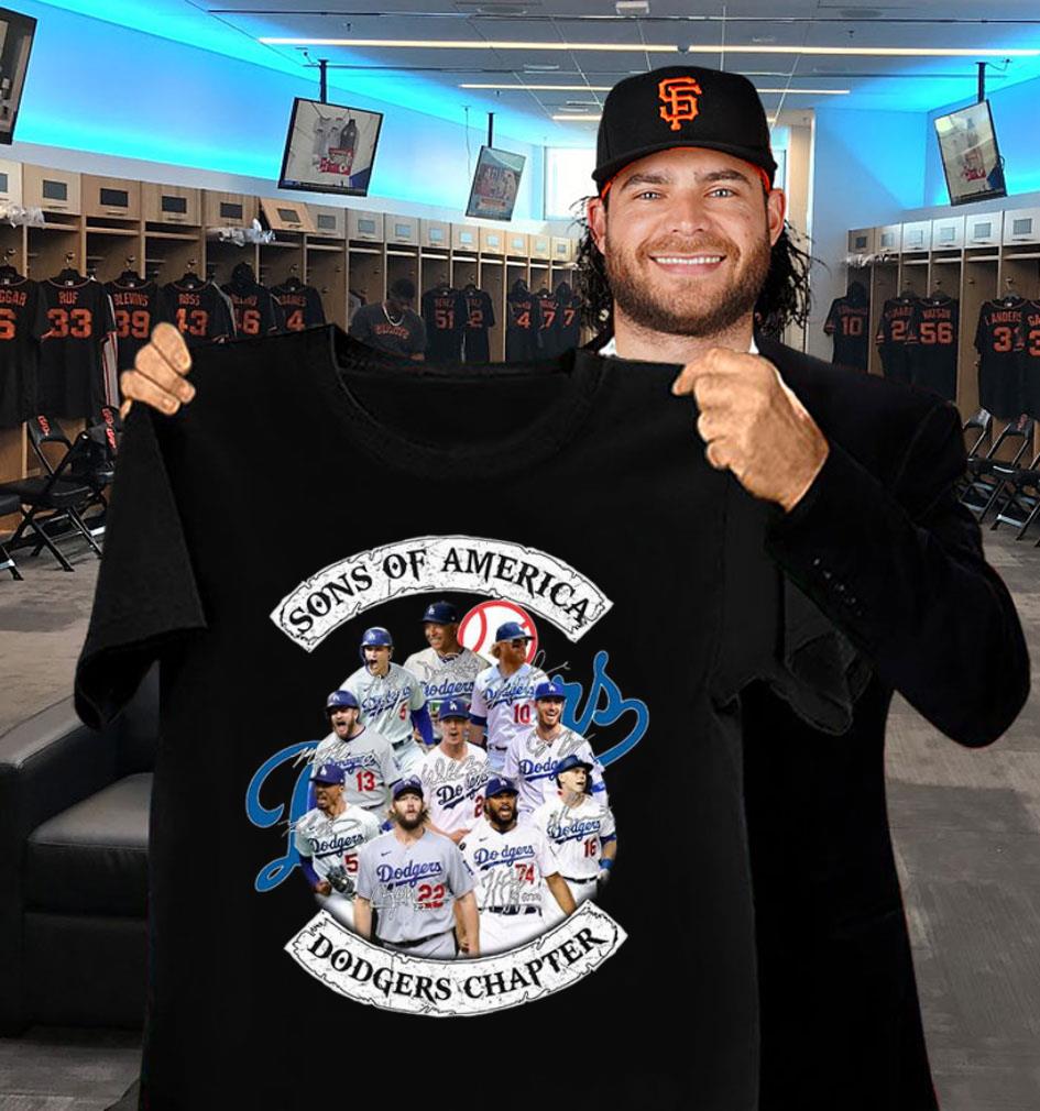 Premium Sons of America Dodgers Chapter Los Angeles Dodgers Signatures Shirt, Sons of Anarchy Sons of America Dodgers Chapter Los Angeles Dodgers Signatures Shirt Sons of Anarchy 2 - Premium Sons of America Dodgers Chapter Los Angeles Dodgers Signatures Shirt, Sons of Anarchy