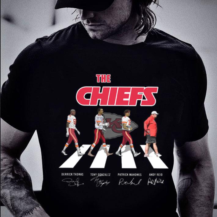 Awesome The Chiefs Abbey Road Kansas City Chiefs Signatures Shirt The Chiefs Abbey Road Kansas City Chiefs Signatures Shirt 2 - Awesome The Chiefs Abbey Road Kansas City Chiefs Signatures Shirt
