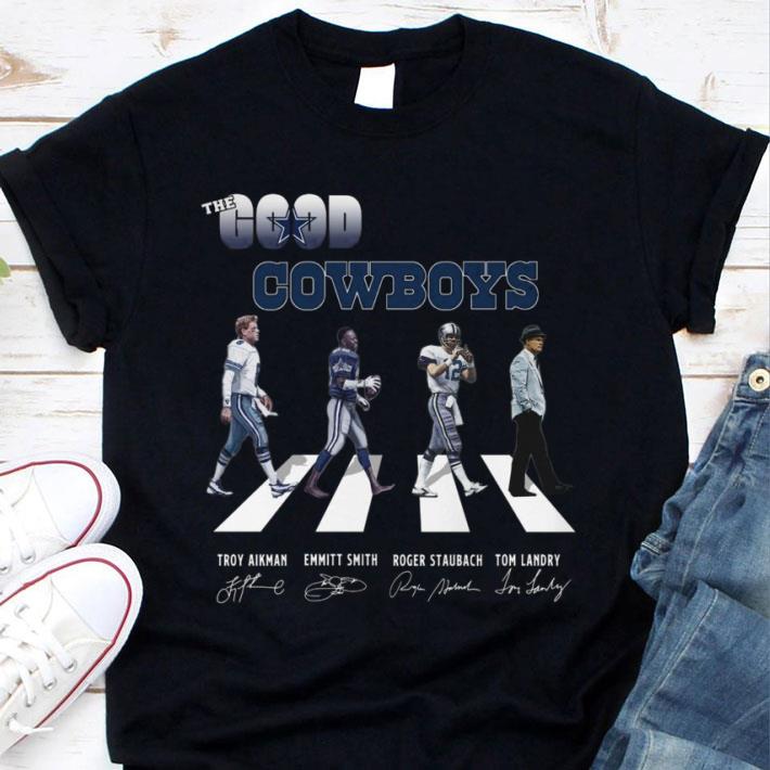 Original The Good Cowboys Abbey Road Dallas Cowboys Signatures Shirt The Good Cowboys Abbey Road Dallas Cowboys Signatures Shirt 1 - Original The Good Cowboys Abbey Road Dallas Cowboys Signatures Shirt