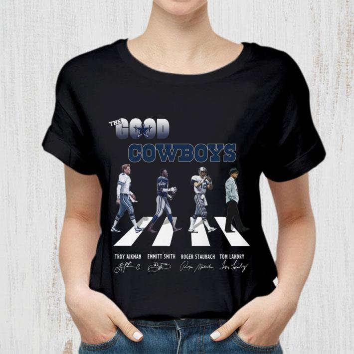 Original The Good Cowboys Abbey Road Dallas Cowboys Signatures Shirt The Good Cowboys Abbey Road Dallas Cowboys Signatures Shirt 2 - Original The Good Cowboys Abbey Road Dallas Cowboys Signatures Shirt
