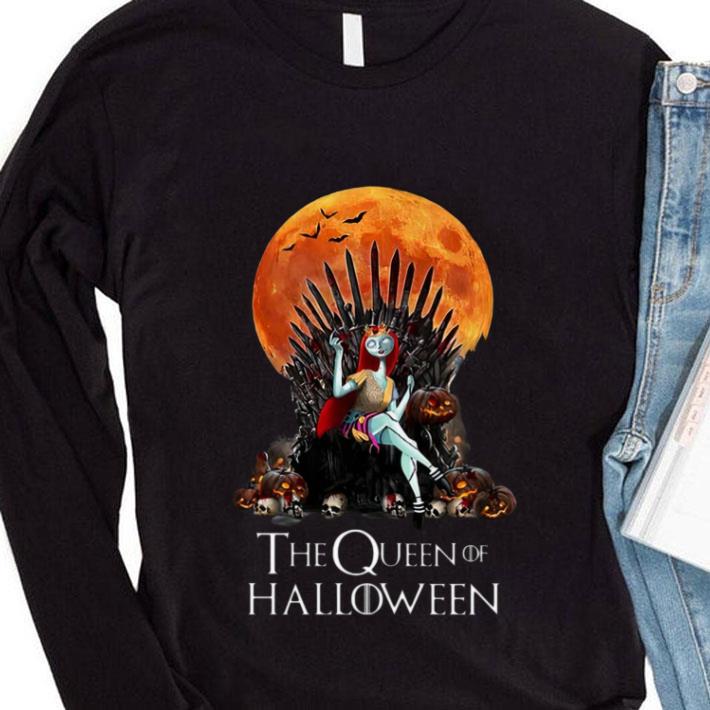 Official The Nightmare Before Christmas Sally The Queen Of Halloween Game Of Thrones Shirt The Nightmare Before Christmas Sally The Queen Of Halloween Game Of Thrones Shirt 4 - Official The Nightmare Before Christmas Sally The Queen Of Halloween Game Of Thrones Shirt