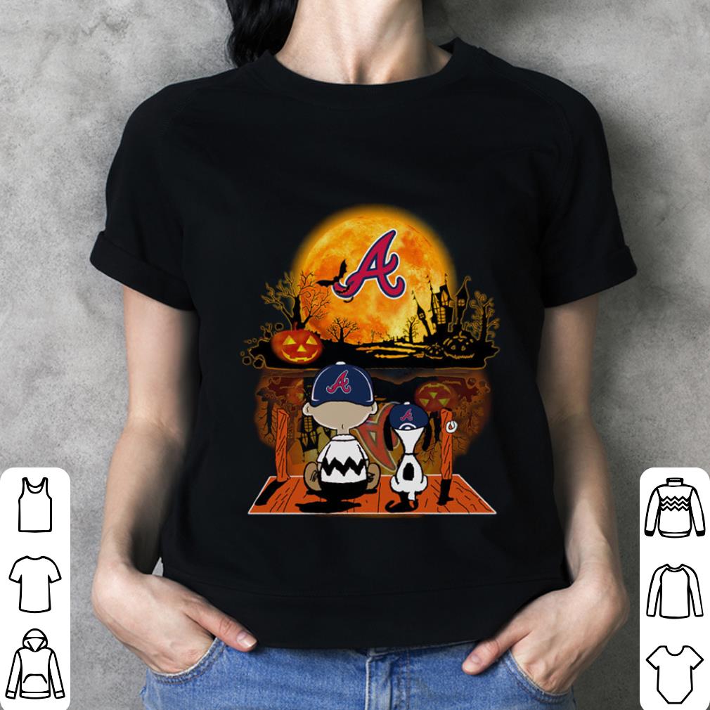 Official The Peanuts Charlie Brown Snoopy Atlanta Braves Halloween Shirt The Peanuts Charlie Brown Snoopy Atlanta Braves Halloween Shirt 3 - Official The Peanuts Charlie Brown Snoopy Atlanta Braves Halloween Shirt