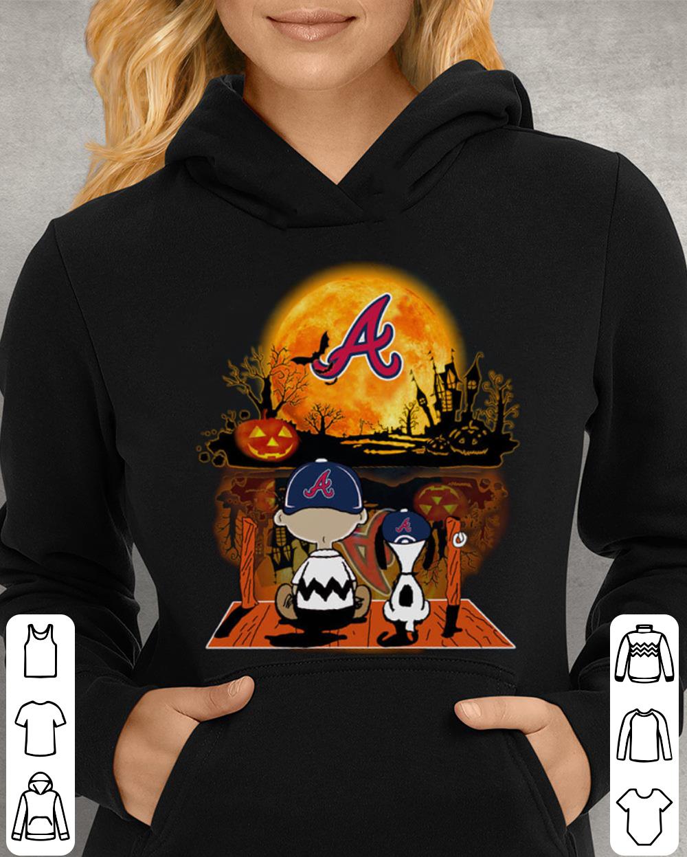 Official The Peanuts Charlie Brown Snoopy Atlanta Braves Halloween Shirt The Peanuts Charlie Brown Snoopy Atlanta Braves Halloween Shirt 4 - Official The Peanuts Charlie Brown Snoopy Atlanta Braves Halloween Shirt