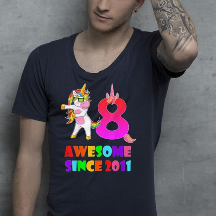 8 Years Old 8th Birthday Unicorn Floss shirt 4 - 8 Years Old 8th Birthday Unicorn Floss shirt