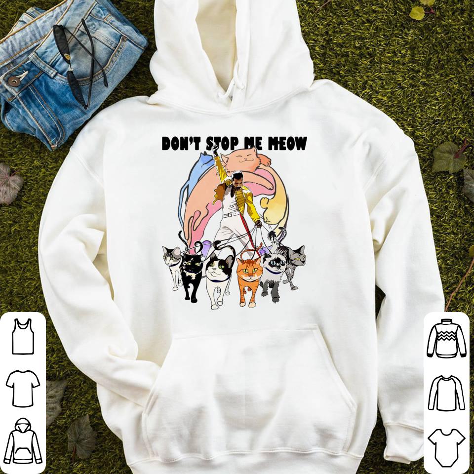 Freddie Mercury and his Cats Don t Stop Me Meow shirt 4 - Freddie Mercury and his Cats Don’t Stop Me Meow shirt