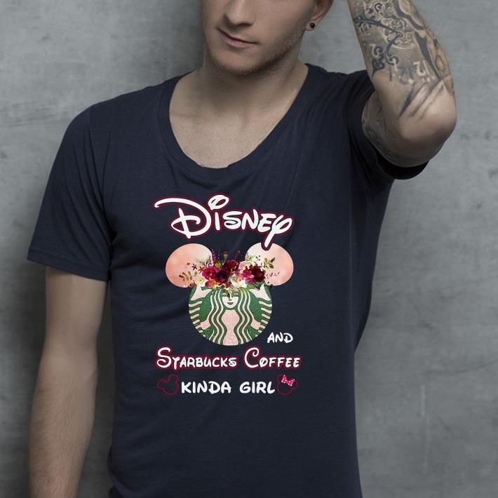 Mickey Mouse Disney and Starbucks coffee kinda girl shirt Mickey Mouse Disney and Starbucks coffee kinda girl shirt 4 - Mickey Mouse Disney and Starbucks coffee kinda girl shirt
