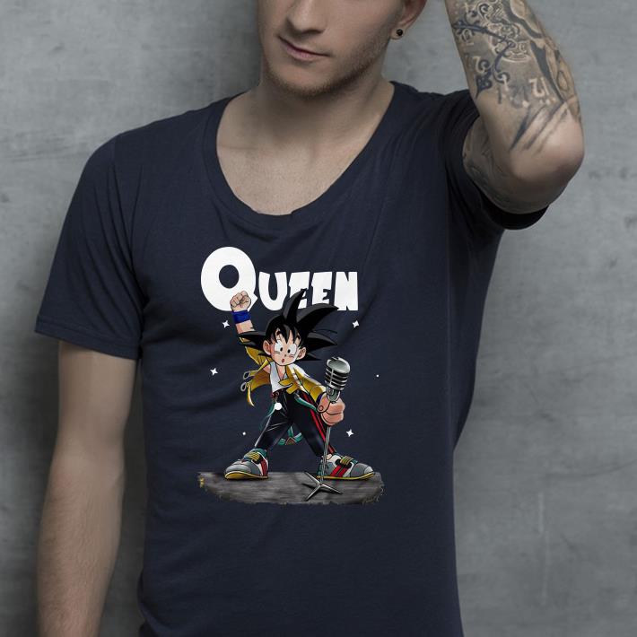 Freddie Mercury Queen Son Goku shirt 4 - Freddie Mercury Queen Son Goku shirt