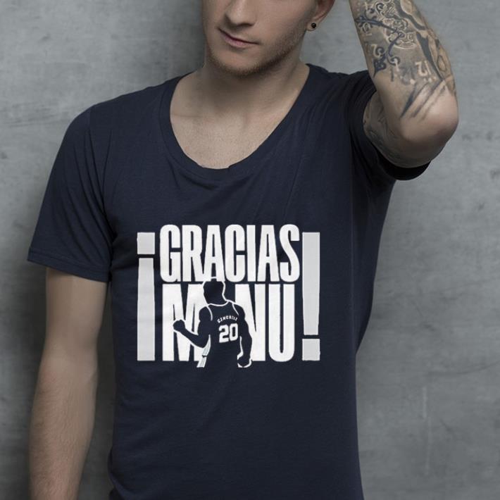 Gracias Manu shirt 4 - Gracias Manu shirt