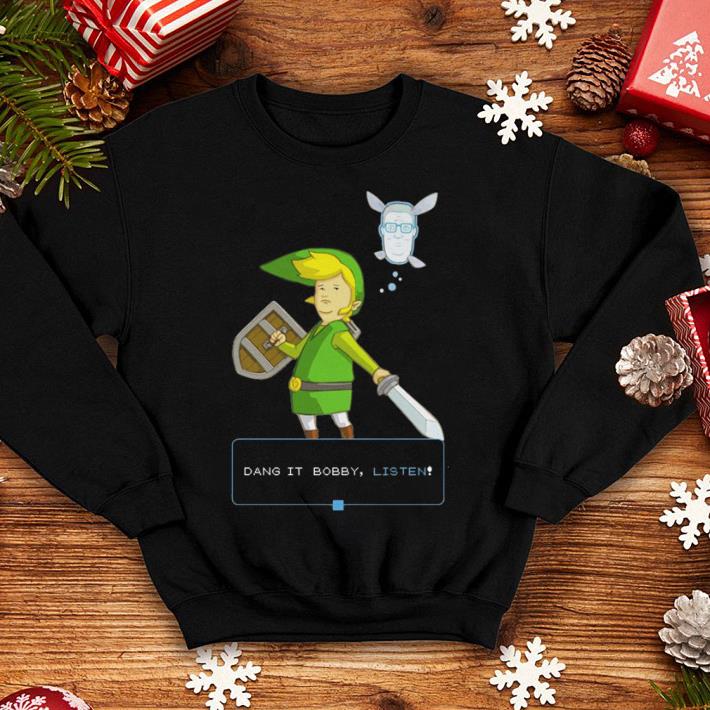 King of the Hill Link from Zelda and Navi Dang it Bobby Listen shirt King of the Hill Link from Zelda and Navi Dang it Bobby Listen shirt 4 - King of the Hill Link from Zelda and Navi Dang it Bobby Listen shirt