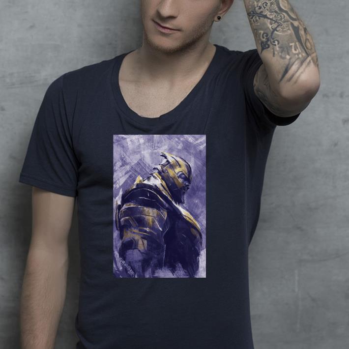 Marvel Avengers Endgame Thanos Painting shirt 4 - Marvel Avengers Endgame Thanos Painting shirt