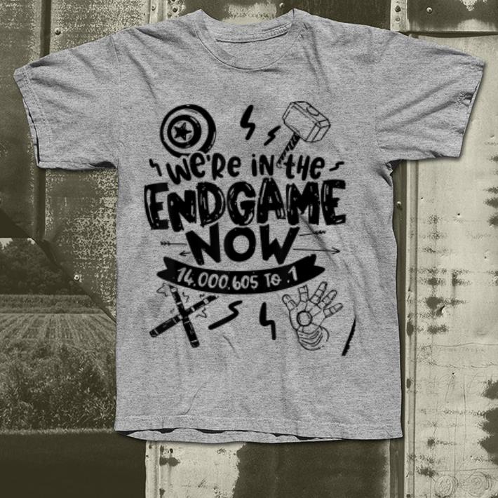 Marvel We're in the Endgame Now shirt Marvel We re in the Endgame Now shirt 4 - Marvel We're in the Endgame Now shirt