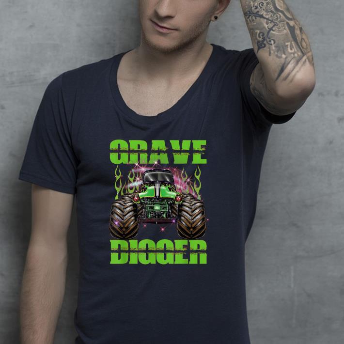 Monster Truck Grave Green Digger shirt Monster Truck Grave Green Digger shirt 4 - Monster Truck Grave Green Digger shirt