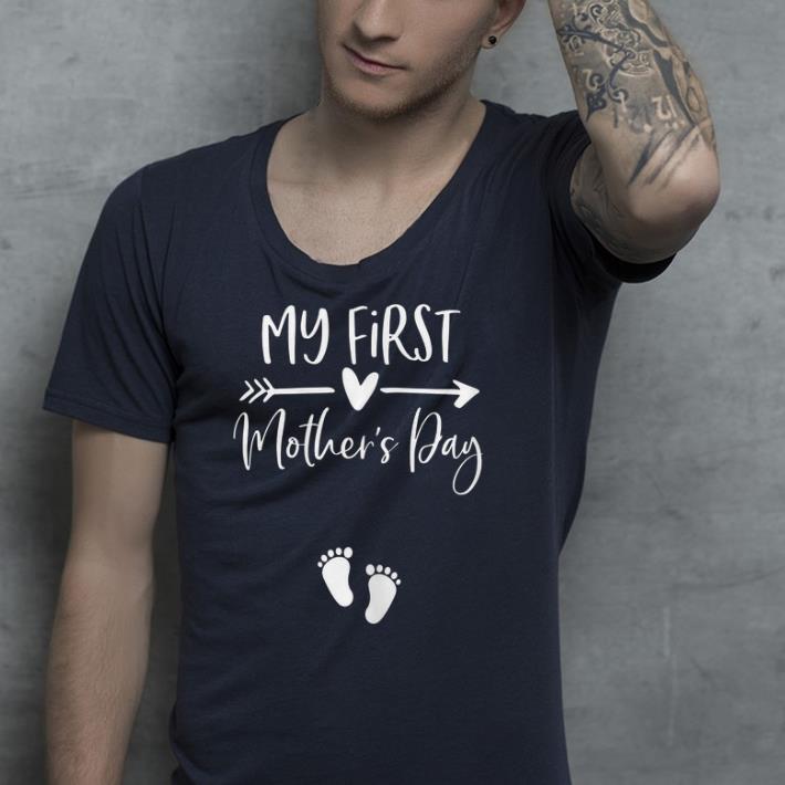 My First Mothers Day Pregnancy Announcement shirt 4 - My First Mothers Day Pregnancy Announcement shirt