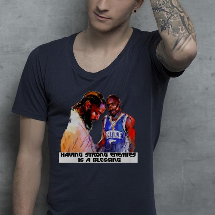 RIP Nipsey Hussle 1985-2019 Having strong enemies is a blessing shirt RIP Nipsey Hussle 1985 2019 Having strong enemies is a blessing shirt 4 - RIP Nipsey Hussle 1985-2019 Having strong enemies is a blessing shirt