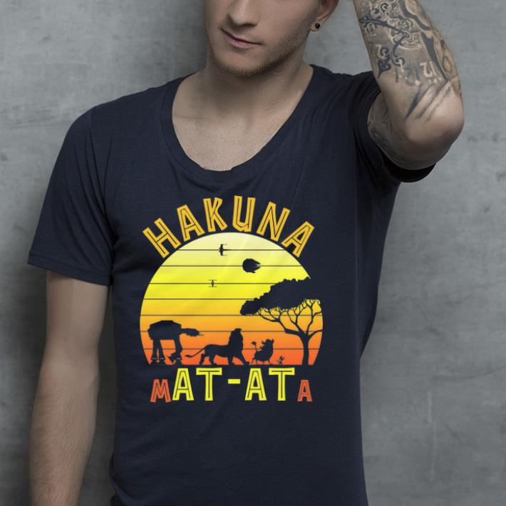 Star War Lion king hakuna matata vintage shirt 4 - Star War Lion king hakuna matata vintage shirt