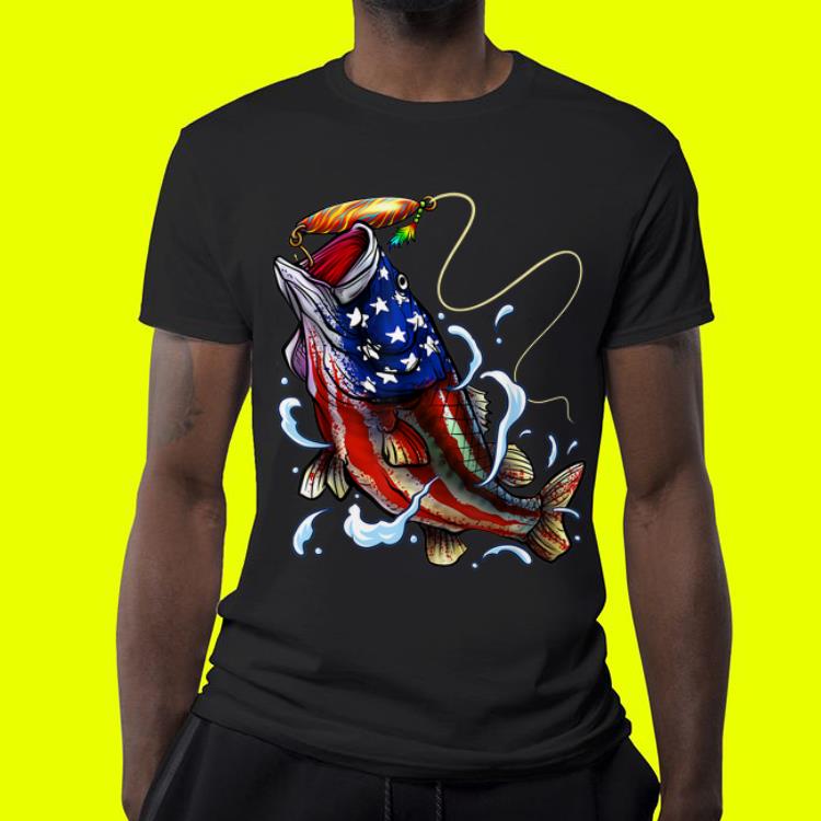Bass Fishing Father's Day American Flag shirt Bass Fishing Father s Day American Flag shirt 4 - Bass Fishing Father's Day American Flag shirt