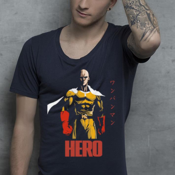 Hero Saitama One Punch Man shirt Hero Saitama One Punch Man shirt 4 - Hero Saitama One Punch Man shirt