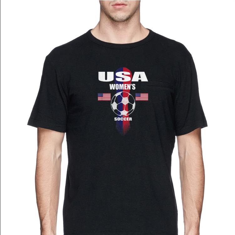 Woman United States Soccer Ball American Flag shirt Woman United States Soccer Ball American Flag shirt 4 - Woman United States Soccer Ball American Flag shirt