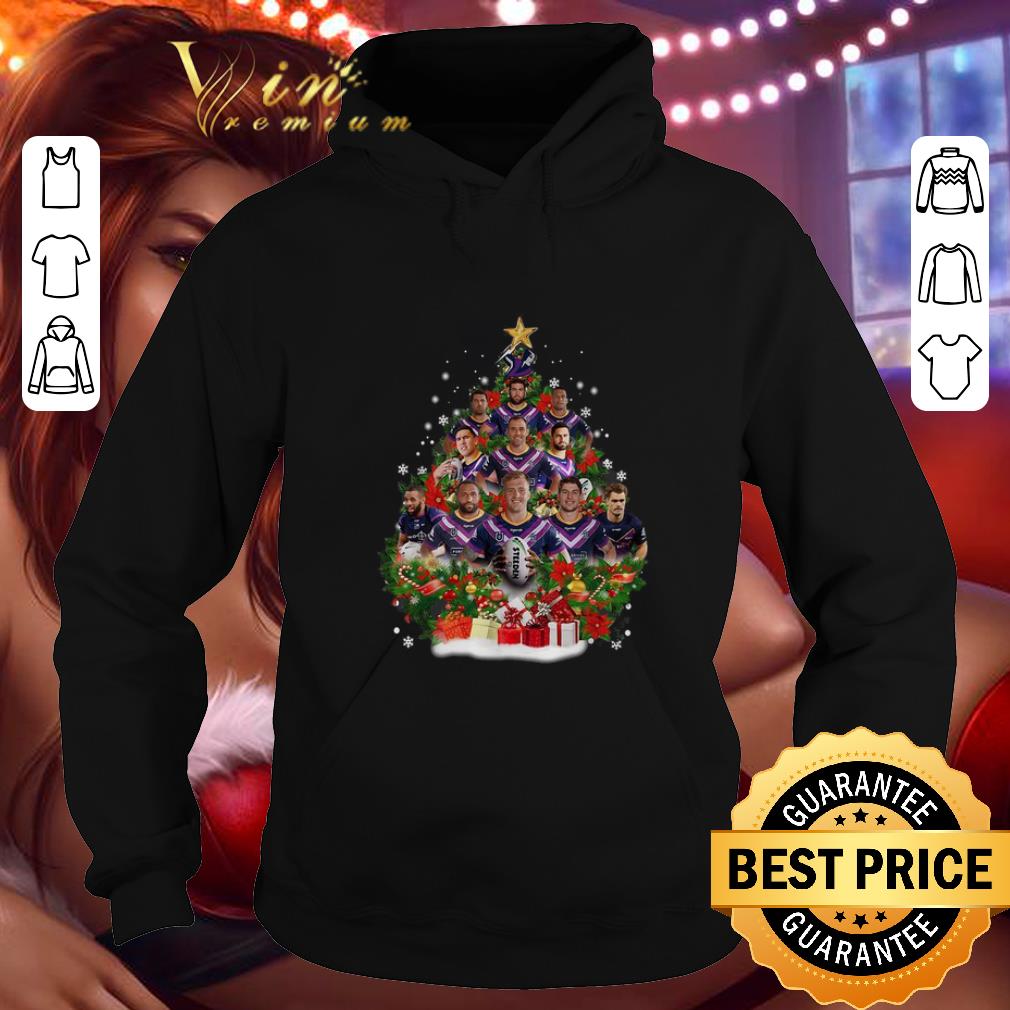 Cheap Melbourne Storm players Christmas trees shirt 4 - Cheap Melbourne Storm players Christmas trees shirt