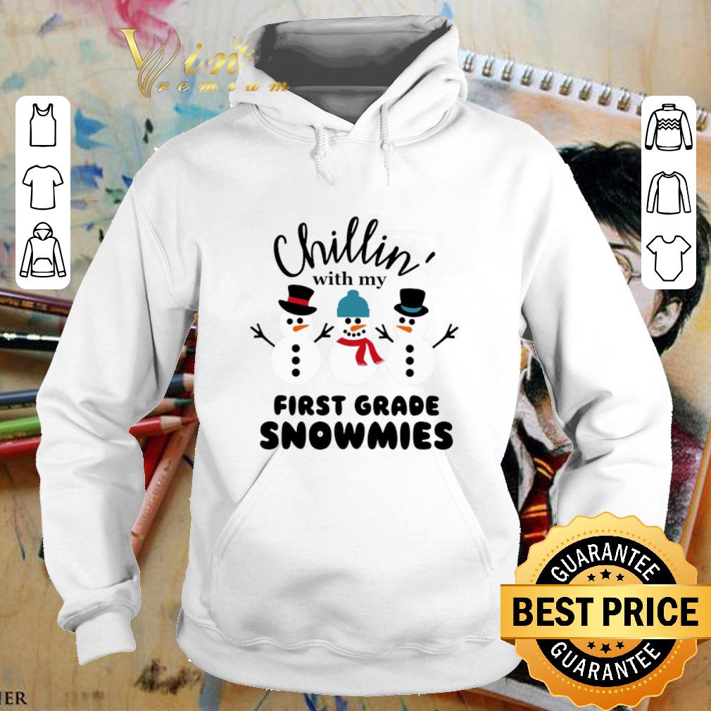 Cheap Snowman Chillin with my first grade Snowmies shirt 4 - Cheap Snowman Chillin' with my first grade Snowmies shirt