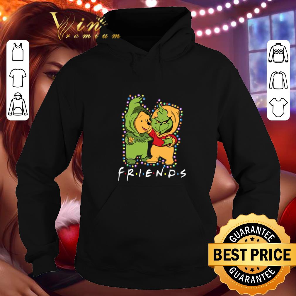 Awesome Friends Grinch and Pooh Christmas light shirt Awesome Friends Grinch and Pooh Christmas light shirt 4 - Awesome Friends Grinch and Pooh Christmas light shirt