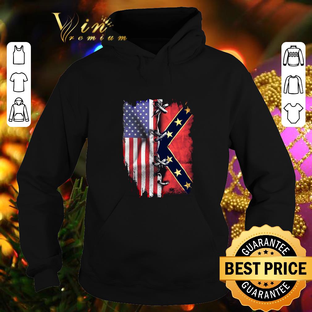Best America flag Confederate battle flag shirt 4 - Best America flag Confederate battle flag shirt