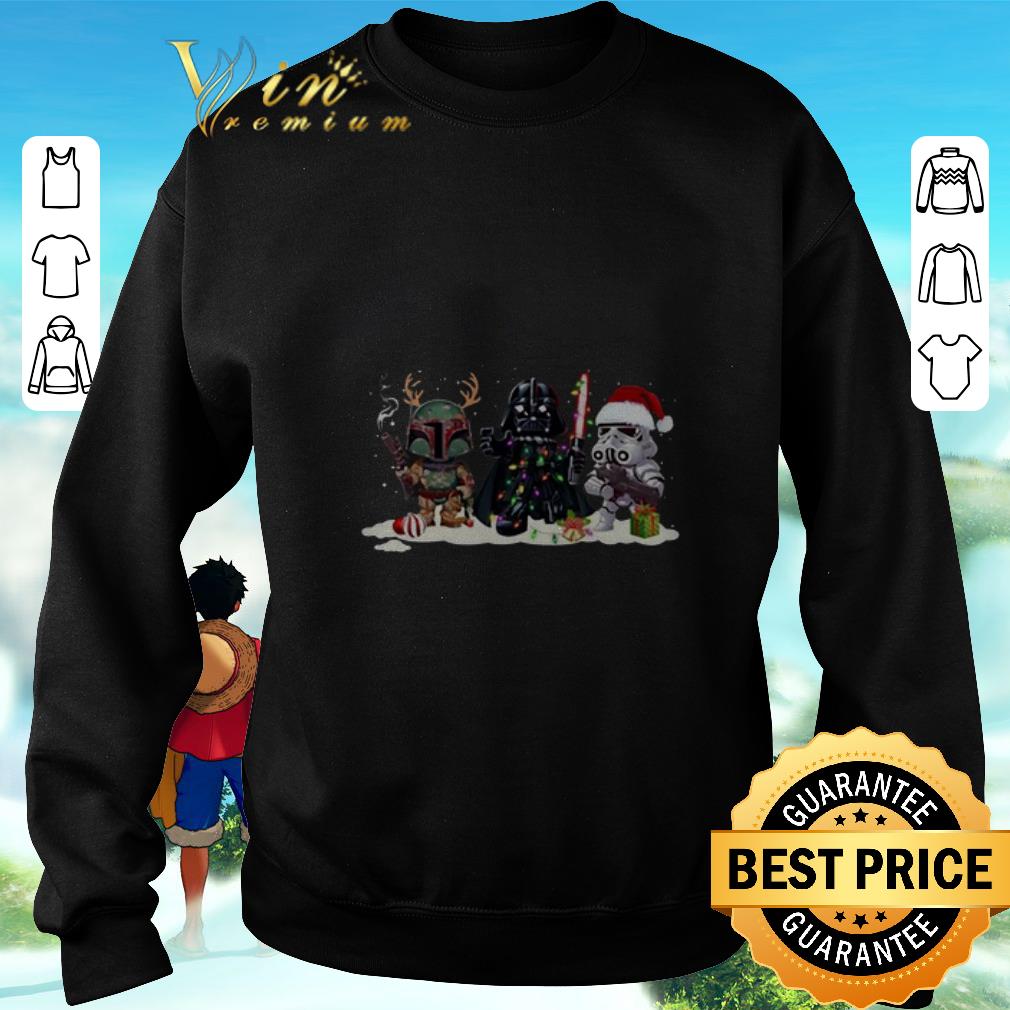Jango Fett Darth Vader Stormtrooper Christmas shirt Jango Fett Darth Vader Stormtrooper Christmas shirt 4 - Jango Fett Darth Vader Stormtrooper Christmas shirt