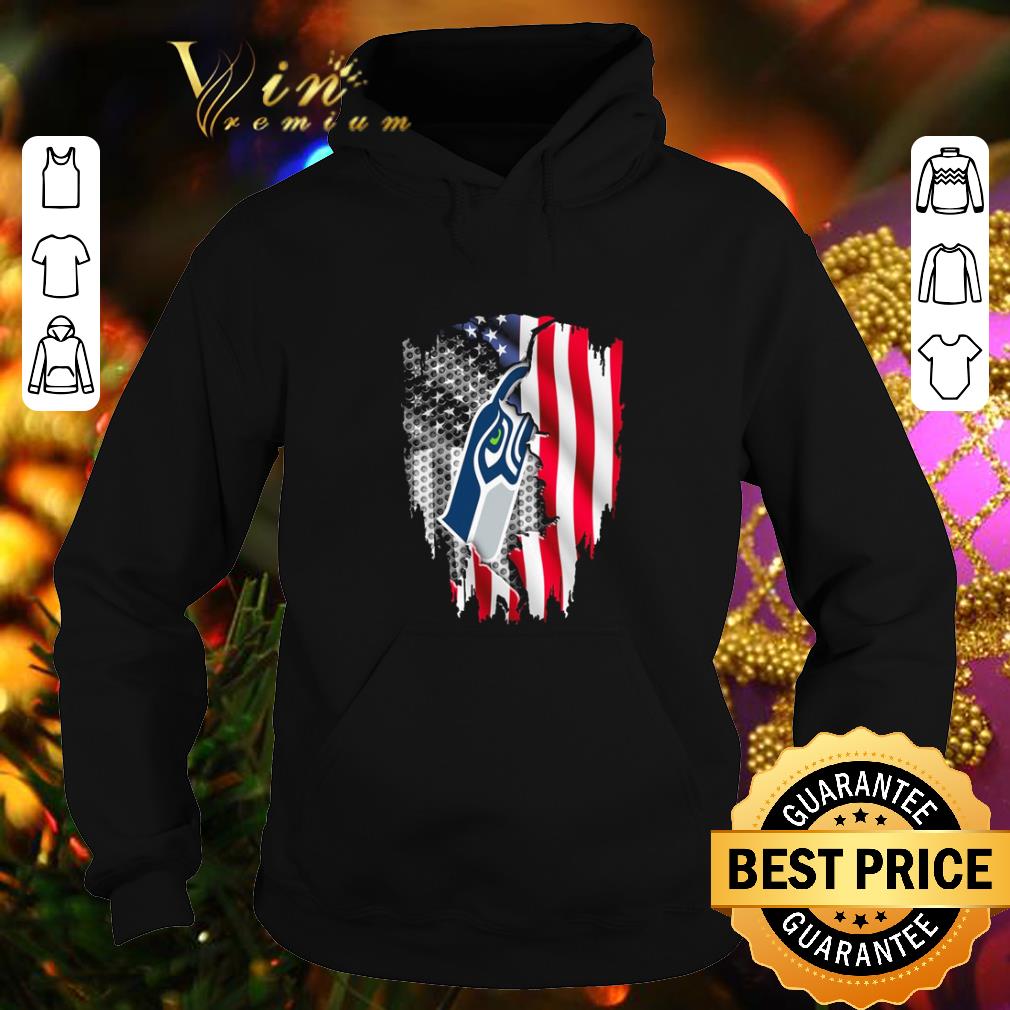 Pretty Seattle Seahawks American flag shirt 4 - Pretty Seattle Seahawks American flag shirt