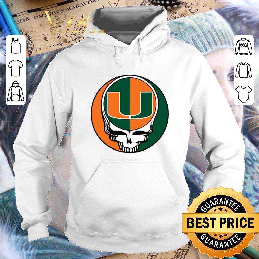 Awesome Miami Hurricanes mashup Grateful Dead shirt 4 - Awesome Miami Hurricanes mashup Grateful Dead shirt