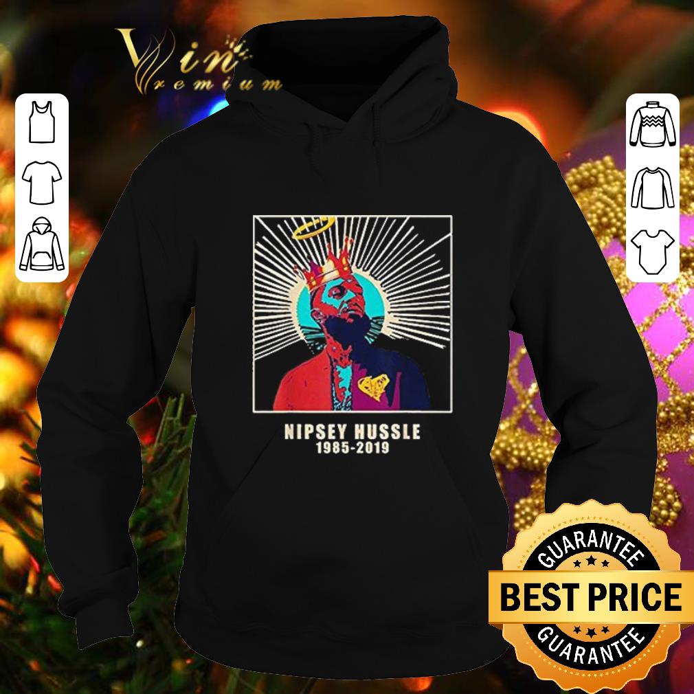 Best Angel RIP Nipsey Hussle 1985-2019 shirt Best Angel RIP Nipsey Hussle 1985 2019 shirt 4 - Best Angel RIP Nipsey Hussle 1985-2019 shirt