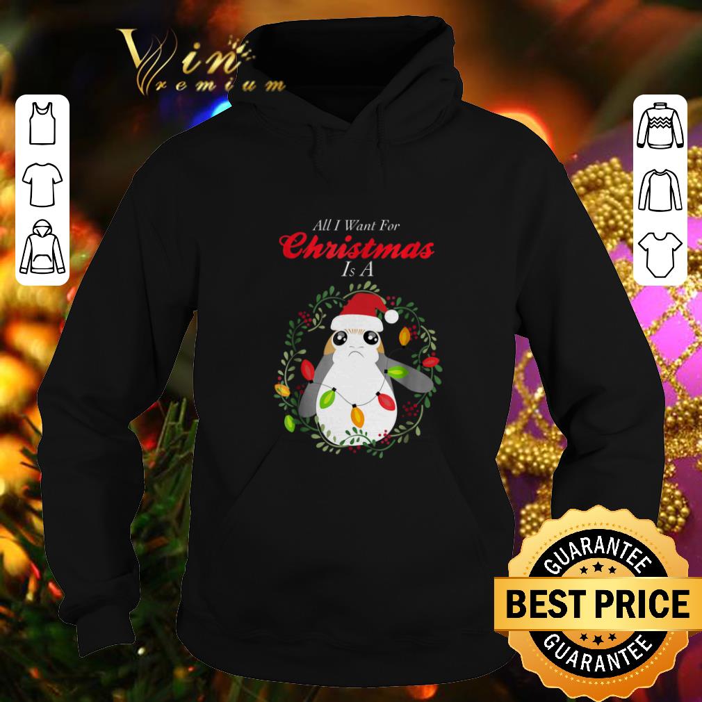 Best Star Wars Porg All I Want Christmas shirt Best Star Wars Porg All I Want Christmas shirt 4 - Best Star Wars Porg All I Want Christmas shirt