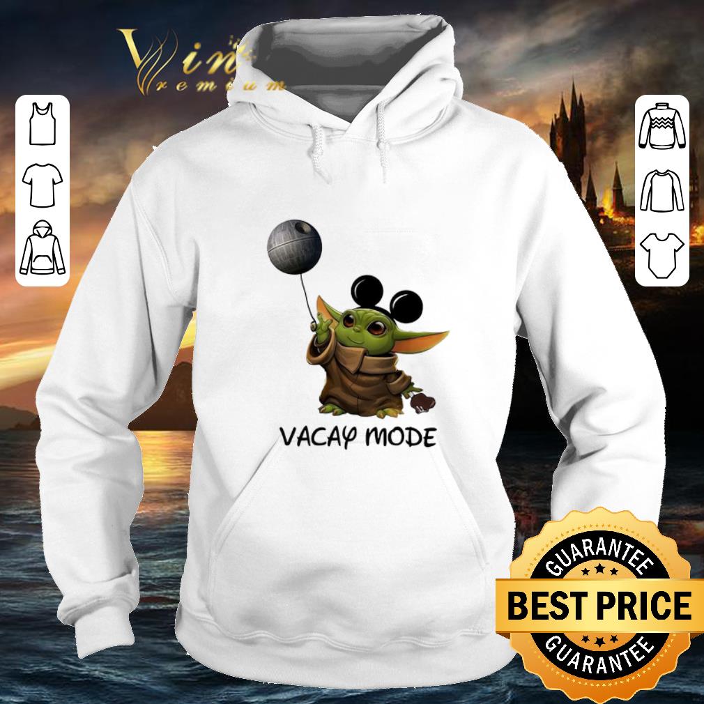 Pretty Baby Yoda Mickey Vacay Mode Death Star Wars shirt 4 - Pretty Baby Yoda Mickey Vacay Mode Death Star Wars shirt