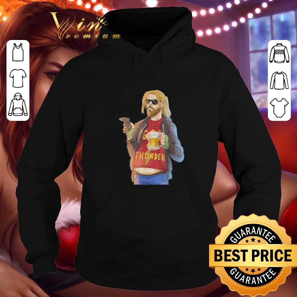 Pretty God of Thunder Thor fat drink beer shirt 4 - Pretty God of Thunder Thor fat drink beer shirt
