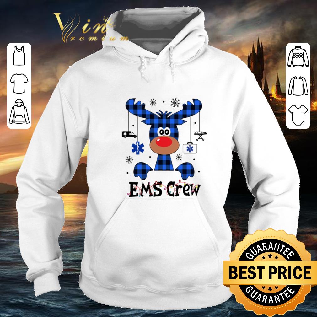 Pretty Reindeer EMS Crew Christmas shirt Pretty Reindeer EMS Crew Christmas shirt 4 - Pretty Reindeer EMS Crew Christmas shirt