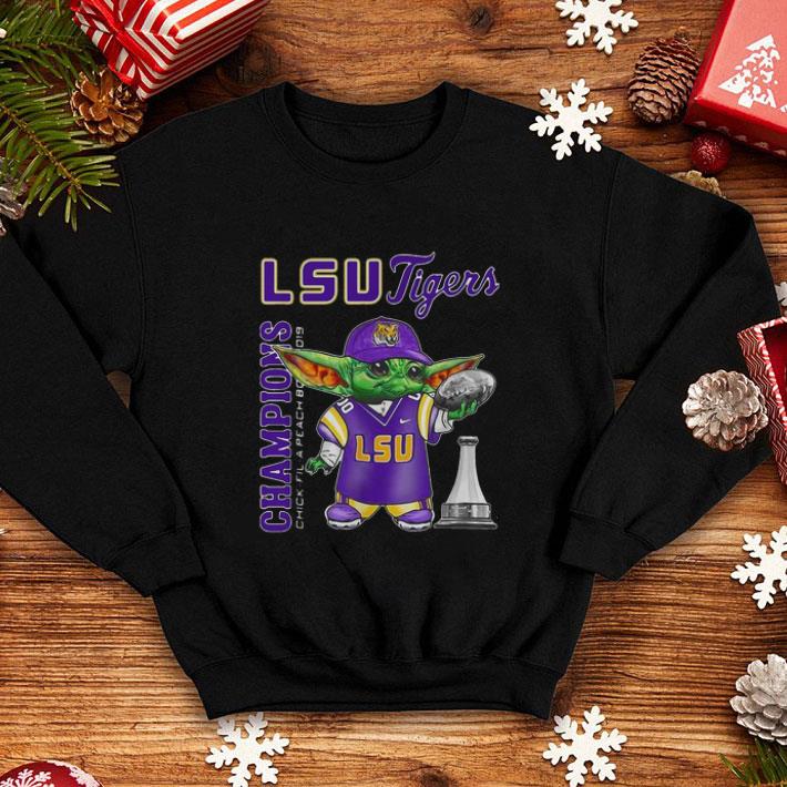 Baby Yoda LSU Tigers Champions Chick-fil-a bowl 2019 Star Wars shirt Baby Yoda LSU Tigers Champions Chick fil a bowl 2019 Star Wars shirt 4 - Baby Yoda LSU Tigers Champions Chick-fil-a bowl 2019 Star Wars shirt