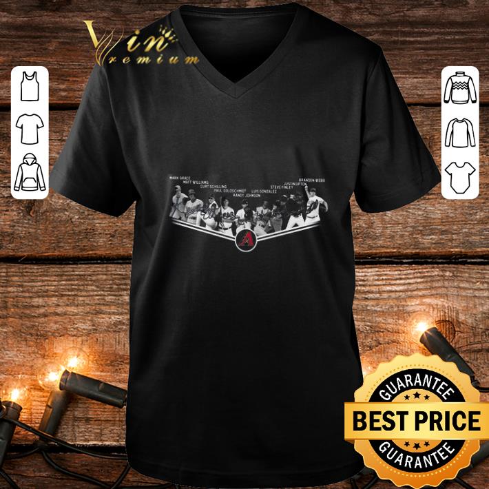 Best Arizona Diamondbacks legends never die signatures shirt 4 - Best Arizona Diamondbacks legends never die signatures shirt