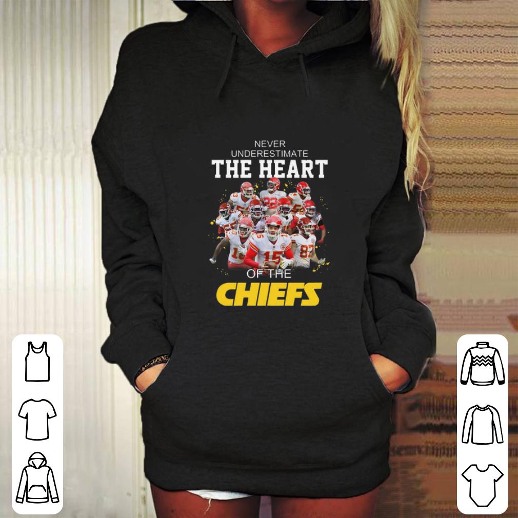 Pretty Never Underestimate The Heart Of The Kansas City Chiefs shirt 4 - Pretty Never Underestimate The Heart Of The Kansas City Chiefs shirt
