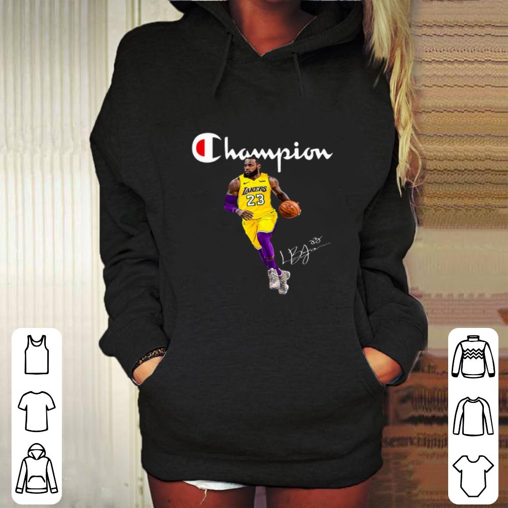 Best Champion Lebron James Lakers 23 signature shirt Best Champion Lebron James Lakers 23 signature shirt 4 - Best Champion Lebron James Lakers 23 signature shirt