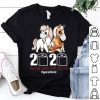 Pony Horse 2020 The Year When Shit Got Real #Quarantined Covid-19 shirt