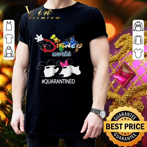 Nice Disney World 2020 quarantined Coronavirus shirt