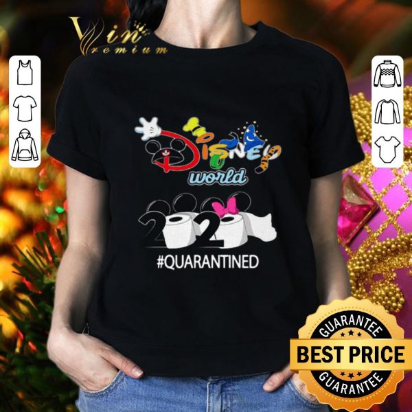 Nice Disney World 2020 quarantined Coronavirus shirt