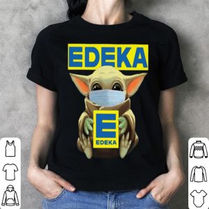 Star Wars Baby Yoda Face Mask Hug Edeka shirt