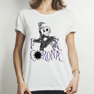 Jack Skellington Fuck Corona shirt