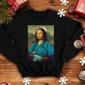 Mona Lisa Mashup Nurse Covid-19 shirt